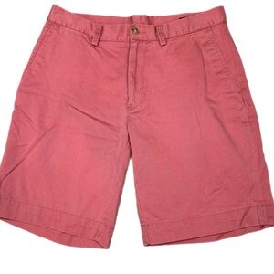 Polo Ralph Lauren Shorts Men's 30 Pink Classic Fit 9" Chino Cotton Golf Preppy